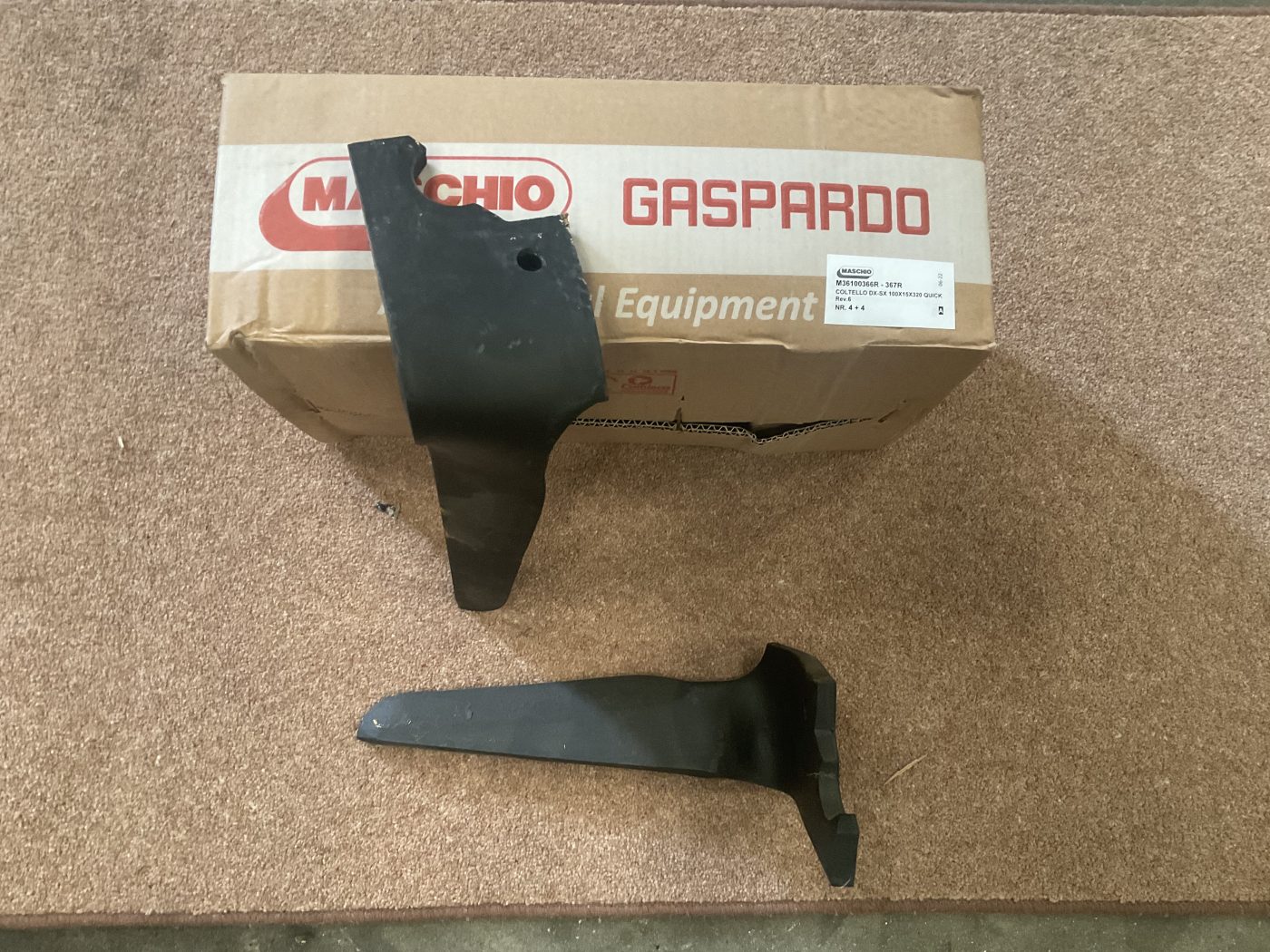 Maschio DM Rapido blade